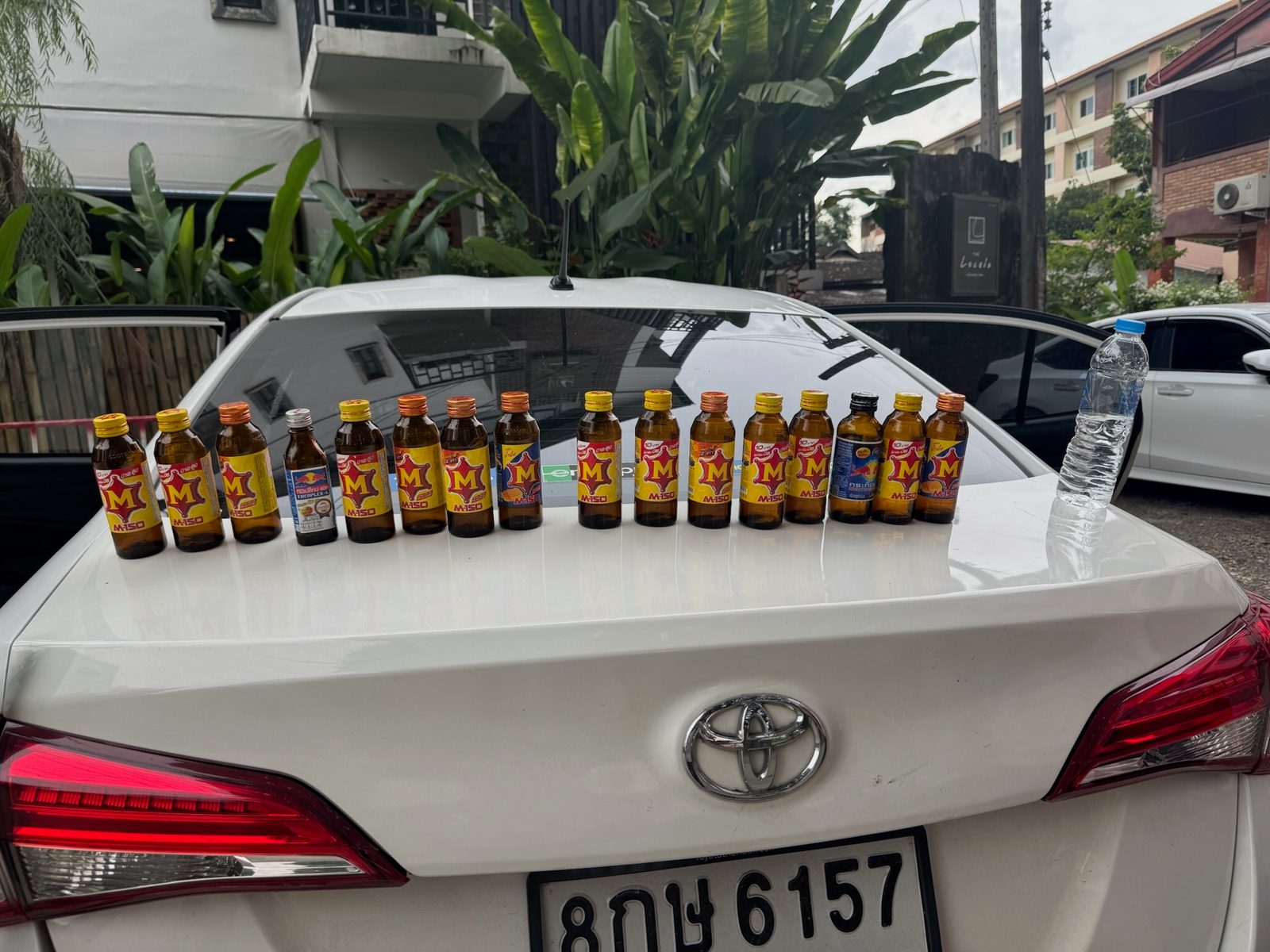 15 M-150s and one Red Bull — Jason's contribution to the loop