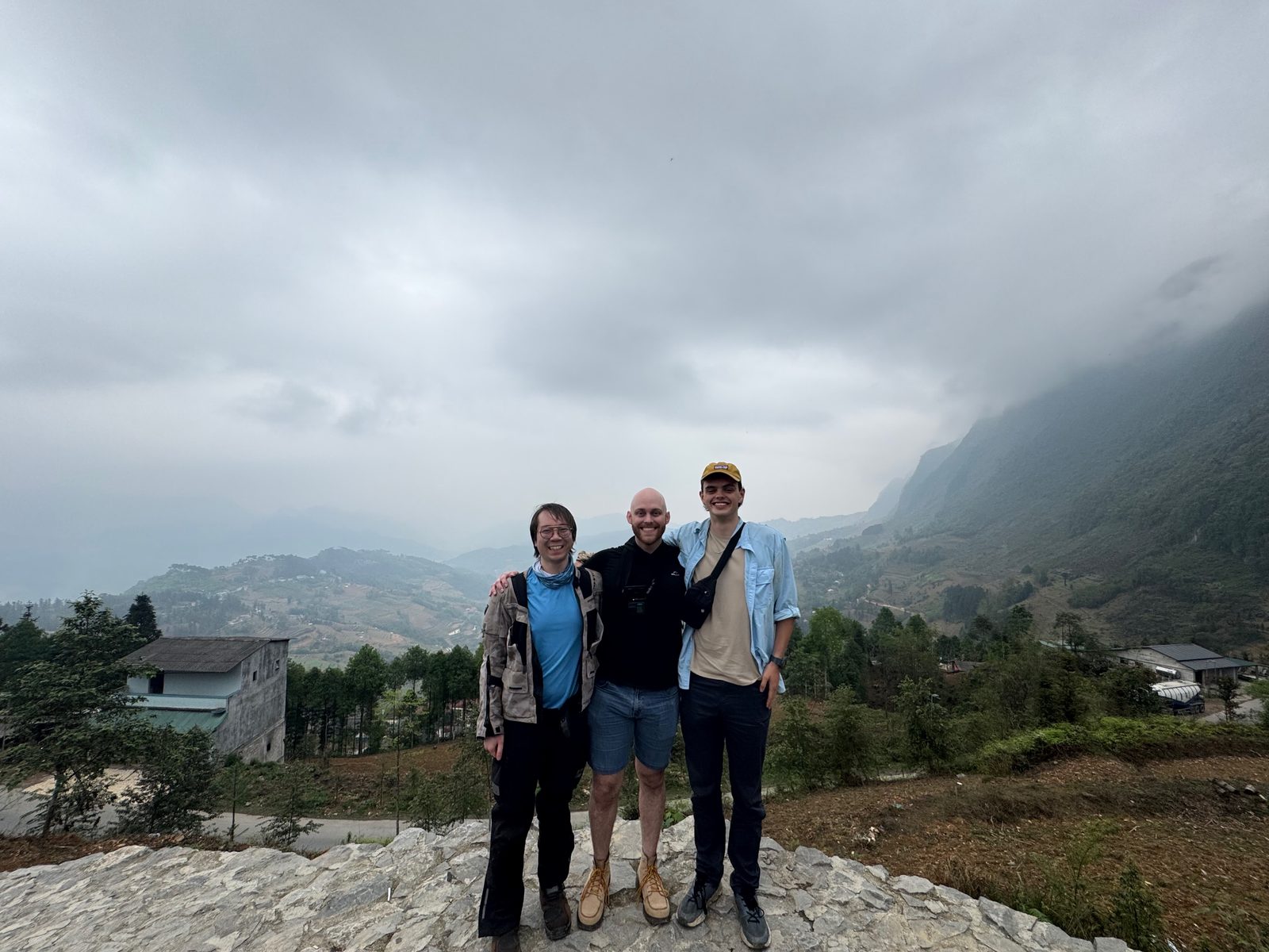 Above the clouds on the Hà Giang Loop